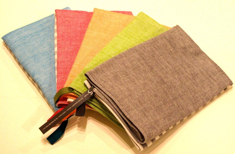 Square Border Towels by Yoshii Towels