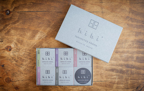 HIBI Gift box of 5 fragrances