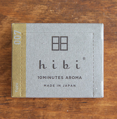 HIBI 10 Minute Incense Box of 30 sticks